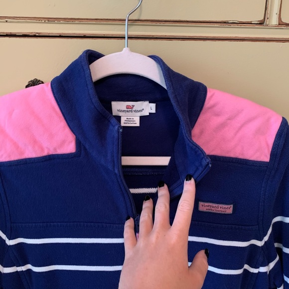 Women’s Vineyard Vines Striped Shep Shirt - Picture 2 of 3